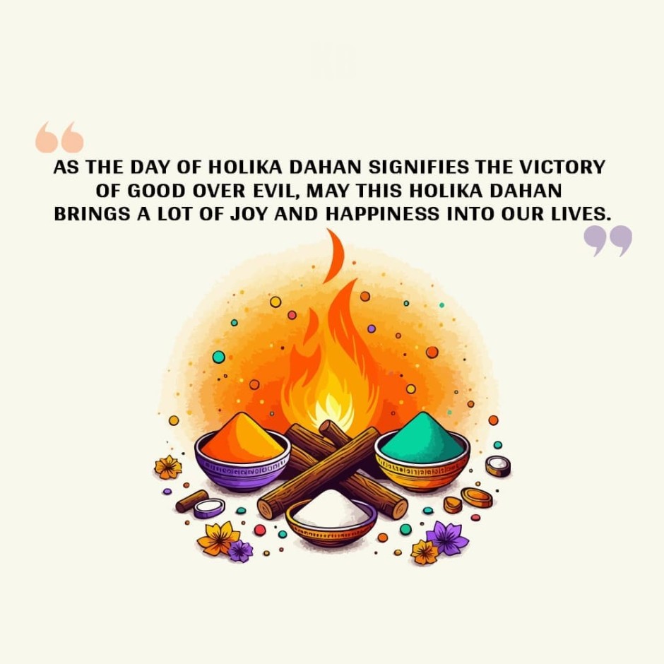 Holika Dahan: Celebrating the Triumph of Good over Evil | Download Poster and Hd Images 7 Holika Dahan Instagram Post Download